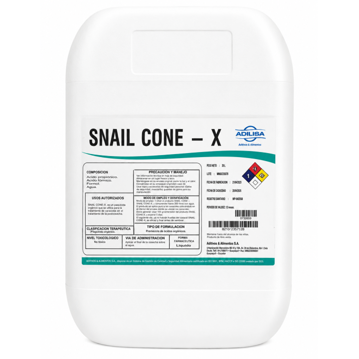 SNAILCONE X (ADIMOLD) L70 - can. 20l