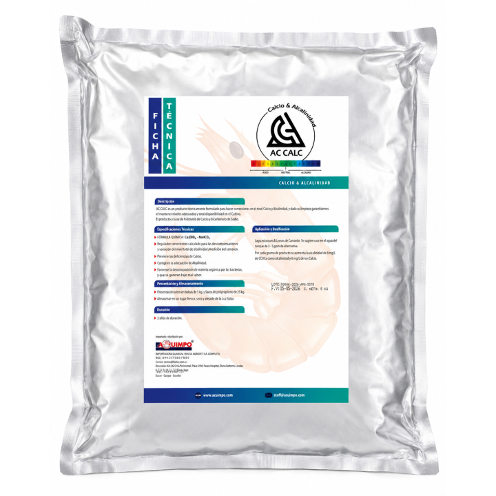 AC CAL (Calcio & Alcalinidad) - fda. 5kg