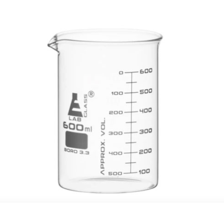 VASO DE PRECIPITADOS (beaker) - 600ml