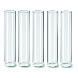 Tubo de ensayo de cristal 30mmx150ml
